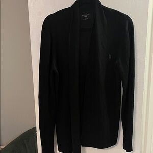 100% merino wool all saints cardigan